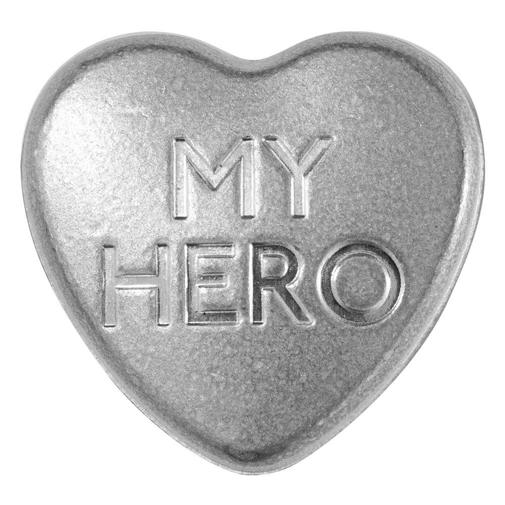 2023 Sweethearts® .9999 Pure Silver Hearts Set 10gm Three Coin Set 30gm Total