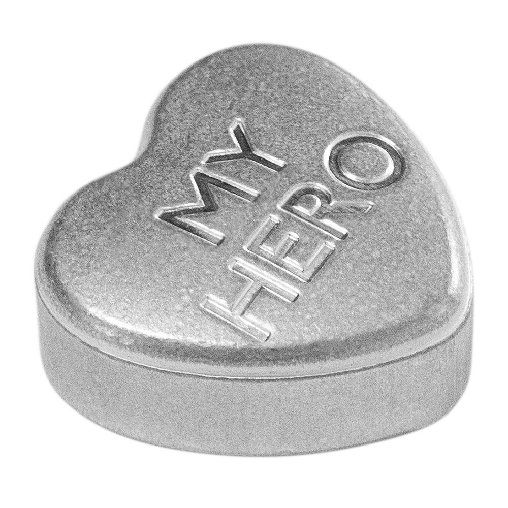 2023 Sweethearts® .9999 Pure Silver Hearts Set 10gm Three Coin Set 30gm Total