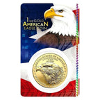 2024 1 oz American Gold Eagle Coin BU with Assay Card