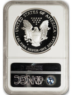 1994-P American Silver Eagle NGC PF70 UCAM Mercanti Signed