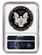 1990-S American Silver Eagle NGC PF70 UCAM John Mercanti