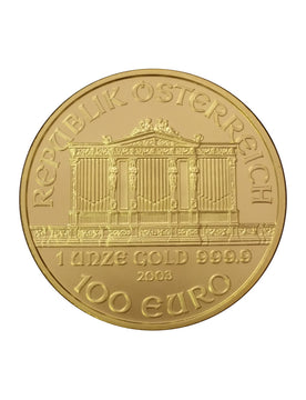 1 oz Austrian Gold Philharmonic Random Dates