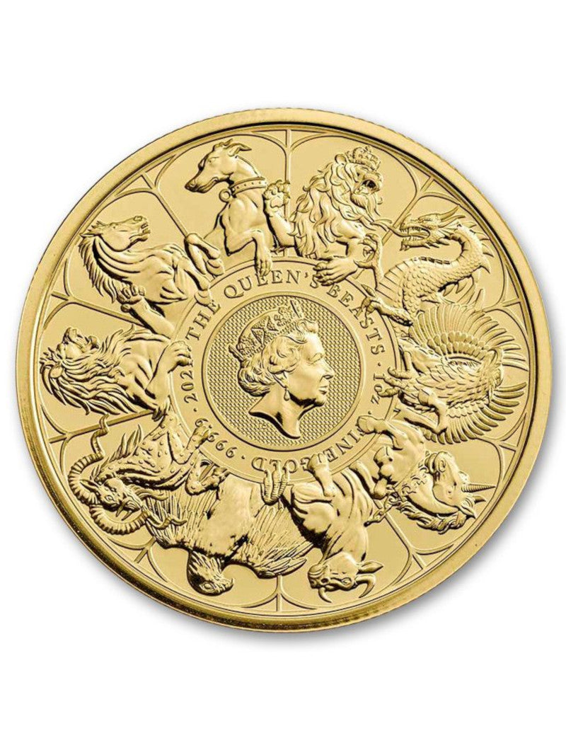 2021 Great Britain 1 oz Gold Queen's Beasts Collector Coin