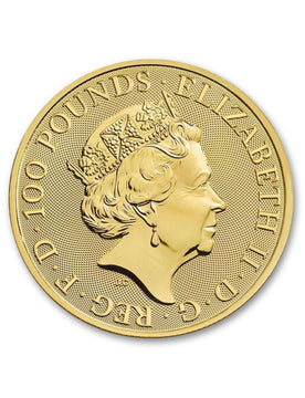 2021 Great Britain 1 oz Gold Queen's Beasts Collector Coin