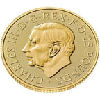 2024 1 oz Britannia and Liberty King Charles Gold Coin BU
