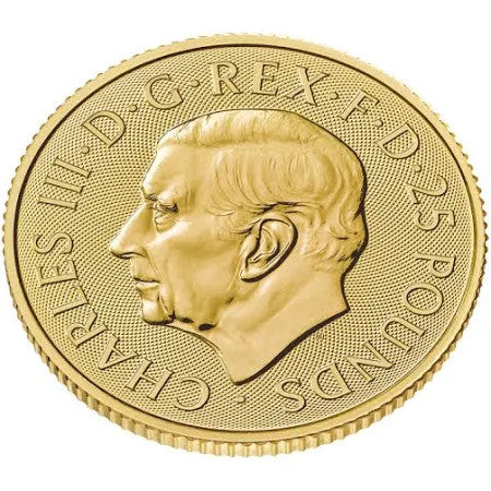 2024 1 oz Britannia and Liberty King Charles Gold Coin BU