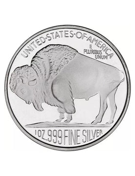 1 oz SilverTowne .999 Buffalo Silver Round