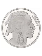 1 oz SilverTowne .999 Buffalo Silver Round