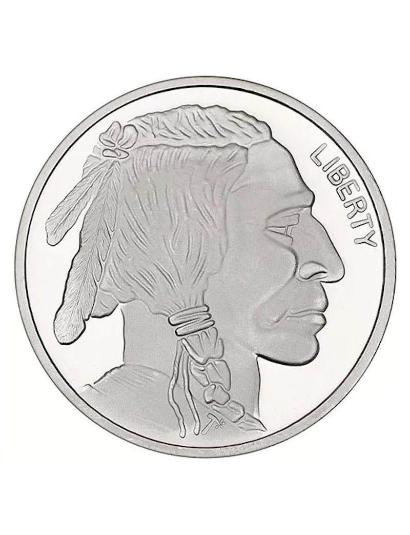 1 oz SilverTowne .999 Buffalo Silver Round