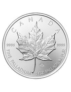 1 oz Canadian Palladium Maple Leaf