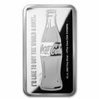 10 oz Silver Struck Coca-Cola® Bar