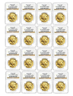 2006-2025 American Gold Buffalo Full Date Run Set NGC PF70
