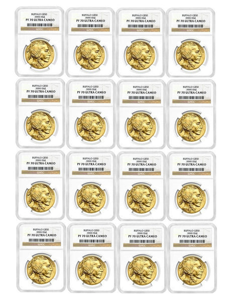 2006-2025 American Gold Buffalo Set NGC PF70 | LCR Coin