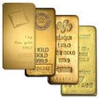 1 Kilo Gold Bar 32.15 oz .9999 Pure Good Delivery