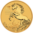 2026 2 OZ PERTH MINT GOLD HORSE (LUNAR SERIES)