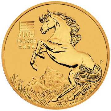 2026 1/20 OZ PERTH MINT GOLD HORSE (LUNAR SERIES)