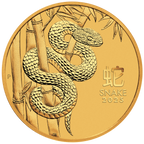 2025 10 oz Year of the Snake Gold Coin Australian Lunar Series III