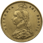 1/2 ENGLISH GOLD SOVEREIGN