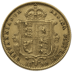 1/2 ENGLISH GOLD SOVEREIGN