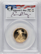 2015-W Gold American Eagle 4-Coin Set FDI PCGS PR70 Moy Signed