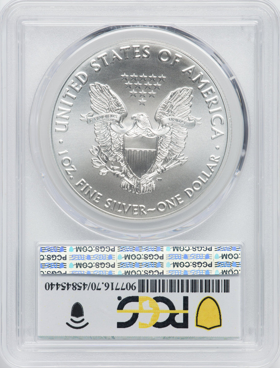 2021 American Silver Eagle Type 1 At Dusk & Dawn 35th Anniversary 432nd PCGS MS70