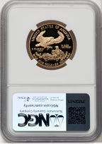 2003-W Gold American Eagle 4-Coin Set NGC PF70 Harrigal Signed
