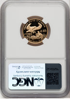 2003-W Gold American Eagle 4-Coin Set NGC PF70 Harrigal Signed