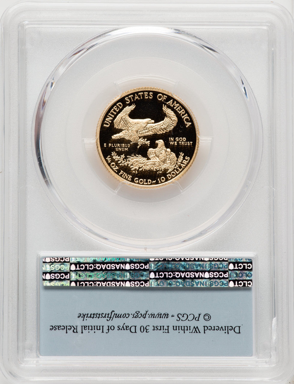 2016-W Gold American Eagle 4-Coin Set PCGS PR70