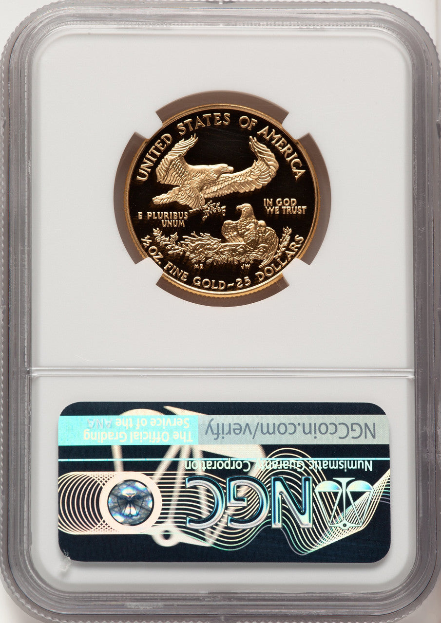 2001-W Gold American Eagle 4-Coin Set NGC PF70