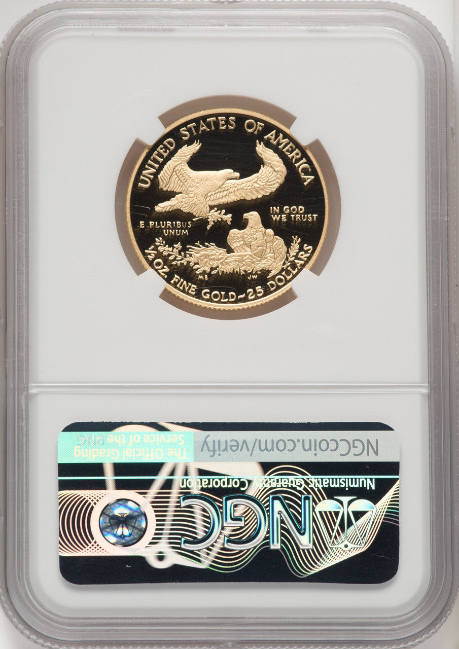 2018-W Gold American Eagle 4-Coin Set NGC PF70 Moy Signed