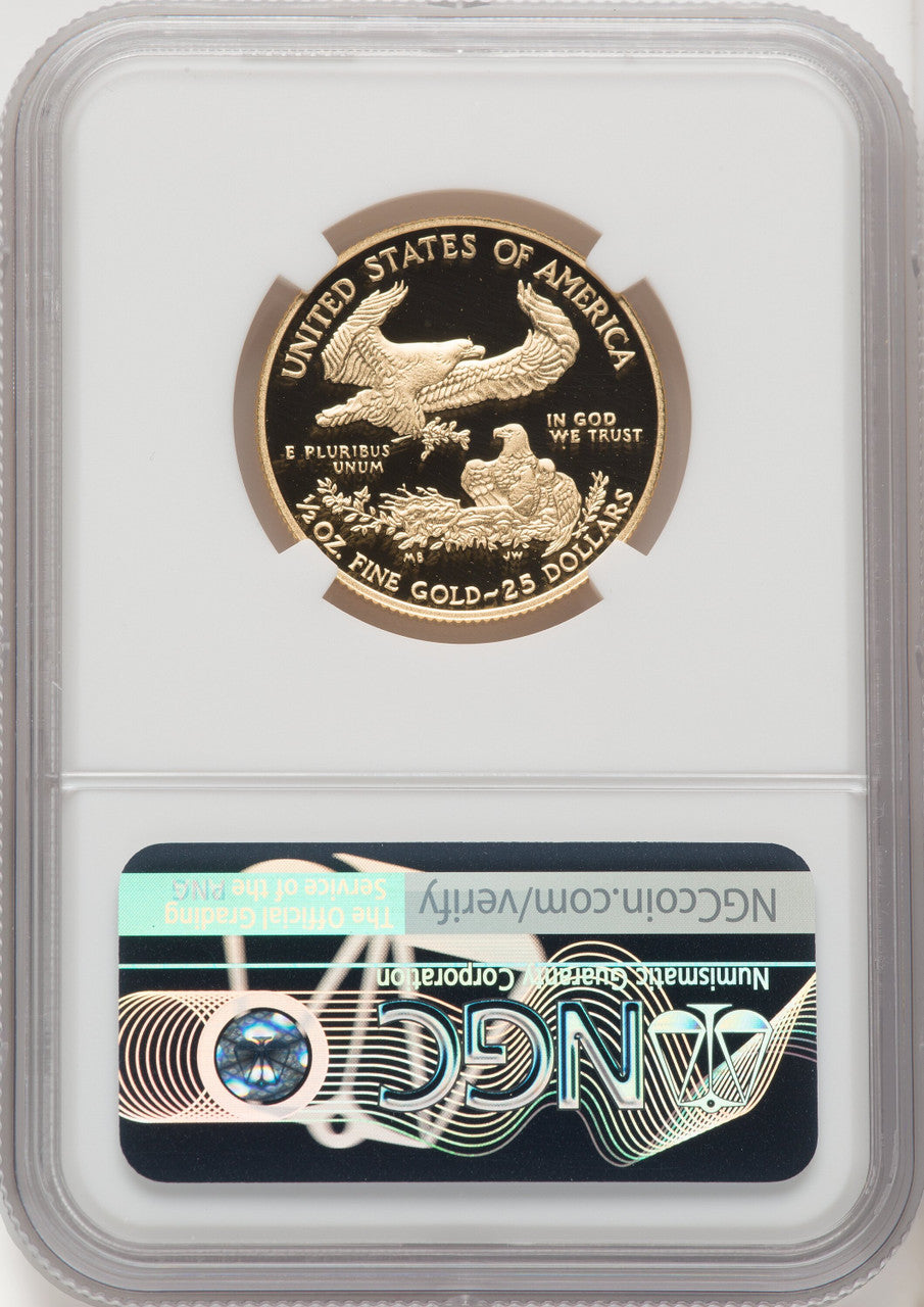 2015-W Gold American Eagle 4-Coin Set NGC PF70 Moy Signed