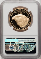 2021-W T2 Gold American Eagle 4-Coin Set NGC PF70 Moy Signed