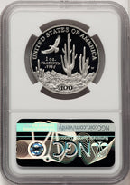 2001-W Platinum American Eagle 4-Coin Set NGC PF70 Don Everhart