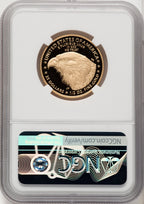 2021-W T2 Gold American Eagle 4-Coin Set NGC PF70 Moy Signed