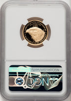 2021-W T2 Gold American Eagle 4-Coin Set NGC PF70 Moy Signed