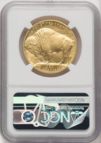 2008-W Gold Buffalos 4-Coin Set NGC MS70 Don Everhart