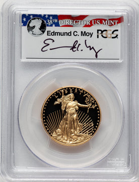 2015-W Gold American Eagle 4-Coin Set FDI Washington PCGS PR70 Ed Moy