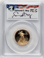 2015-W Gold American Eagle 4-Coin Set FDI Washington PCGS PR70 Ed Moy