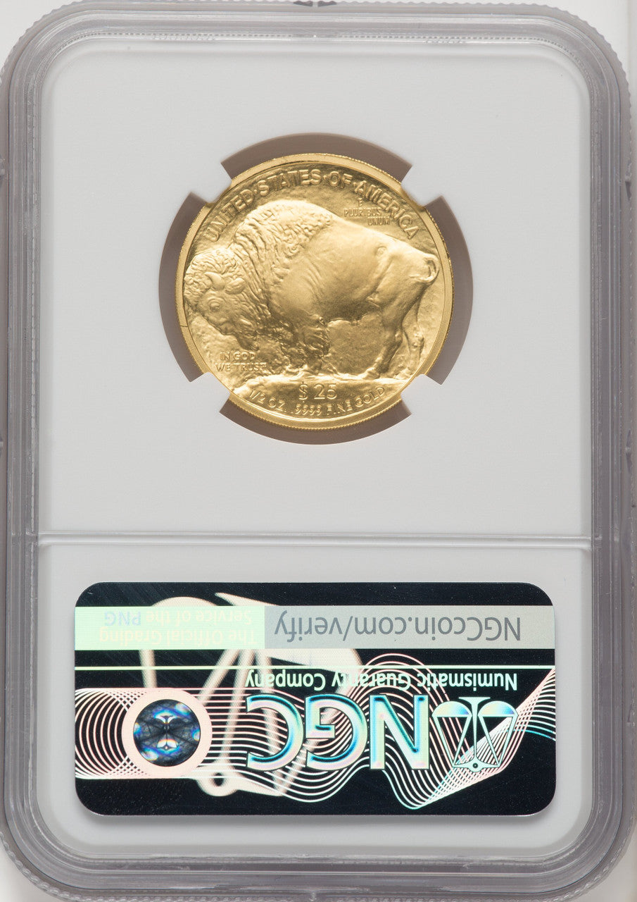 2008-W Gold Buffalos 4-Coin Set NGC MS70 Don Everhart