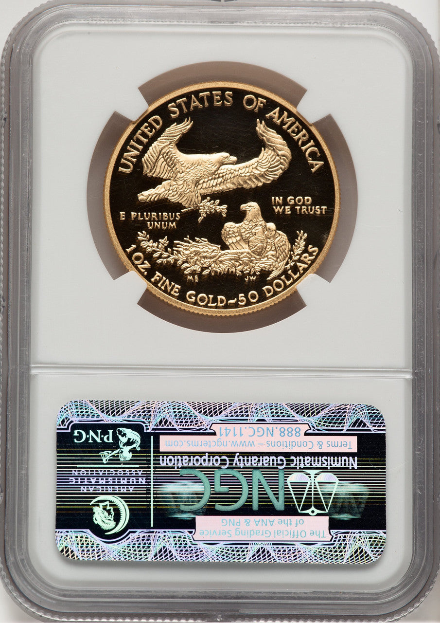 2014-W Gold American Eagle 4-Coin Set NGC PF70