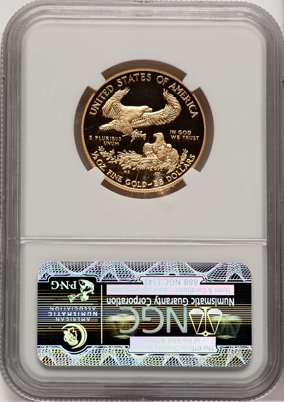 2014-W Gold American Eagle 4-Coin Set NGC PF70