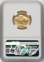 2008-W Gold Buffalos 4-Coin Set NGC MS70 Don Everhart