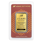 2024 1 oz Asahi Lunar Dragon Gold Bar With Assay
