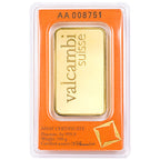100 Gram Valcambi Gold Bar New w/ Assay