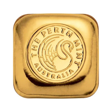 5 oz Perth Mint Cast Gold Bar