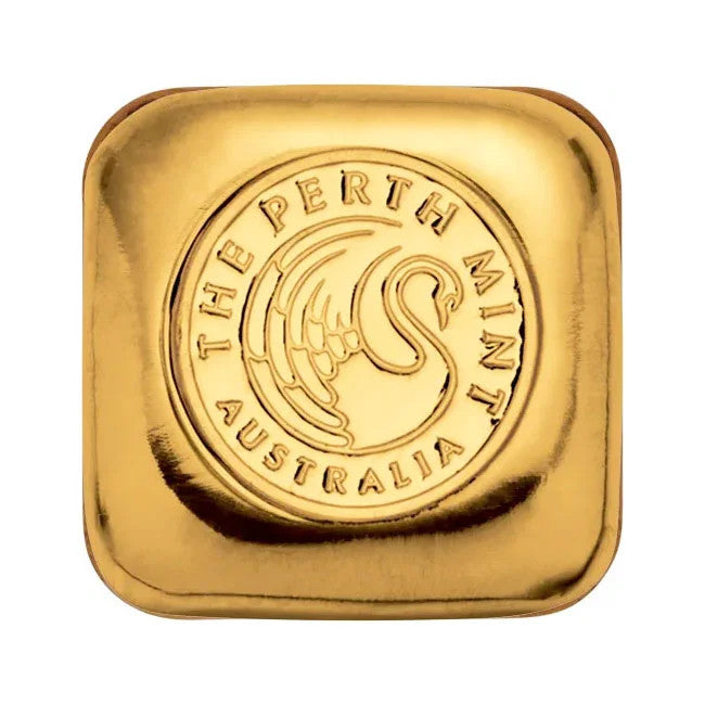 5 oz Perth Mint Cast Gold Bar