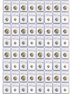 1986-2025 American Gold Eagles Complete Date Run NGC PF70 Set of 156