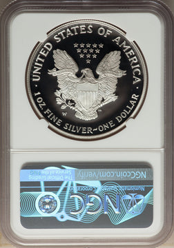 2004-W S$1 Silver Eagle NGC PF70