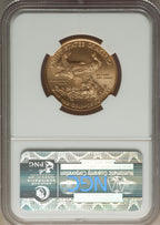 2010 $25 Half-Ounce Gold Eagle NGC MS70