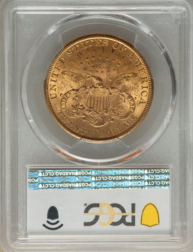 1893-S $20 Liberty Double Eagle PCGS MS61